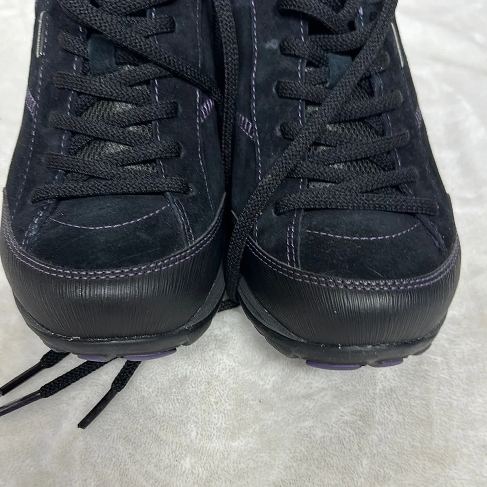 Dansko Black and Purple Athletic Shoes